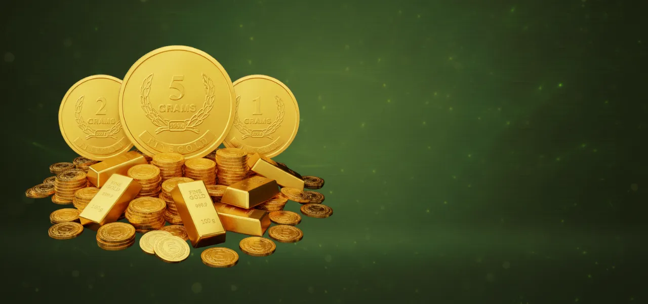 Gold biscuit